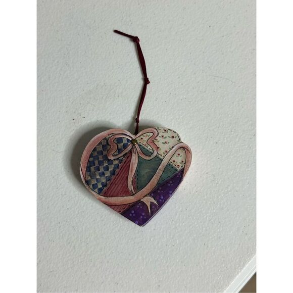 Betsy Johnson Heart-Shaped Sewing Ornament - Picture 1 of 6